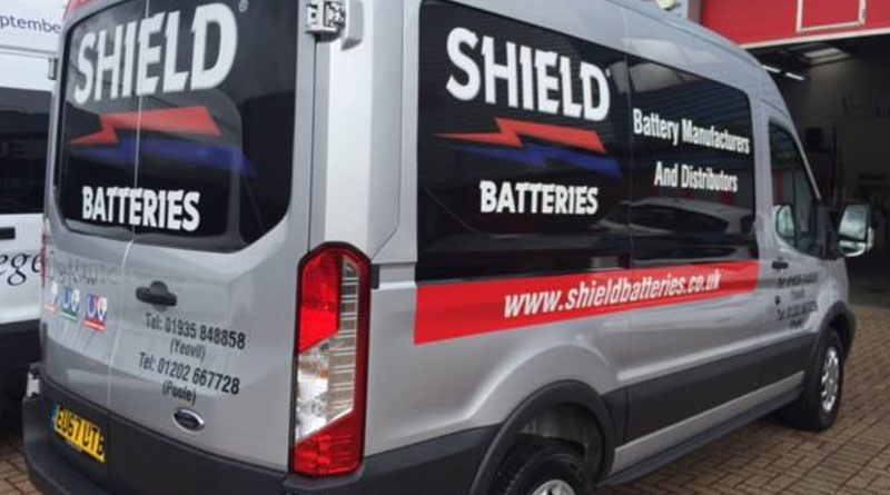Shield Batteries has another new van to join its fleet!