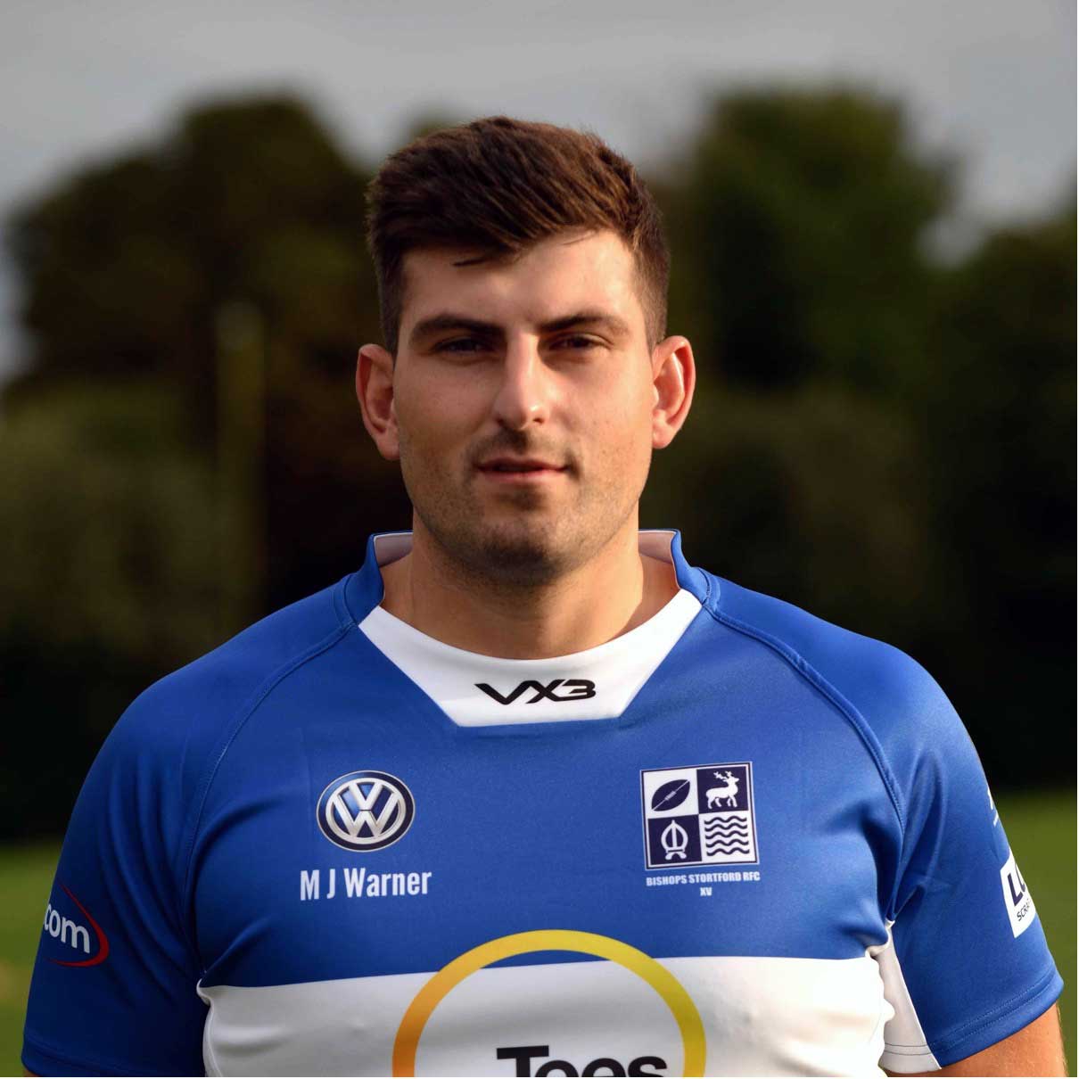 Shield Batteries Sponsor BSRFC Rugby Player Sam James