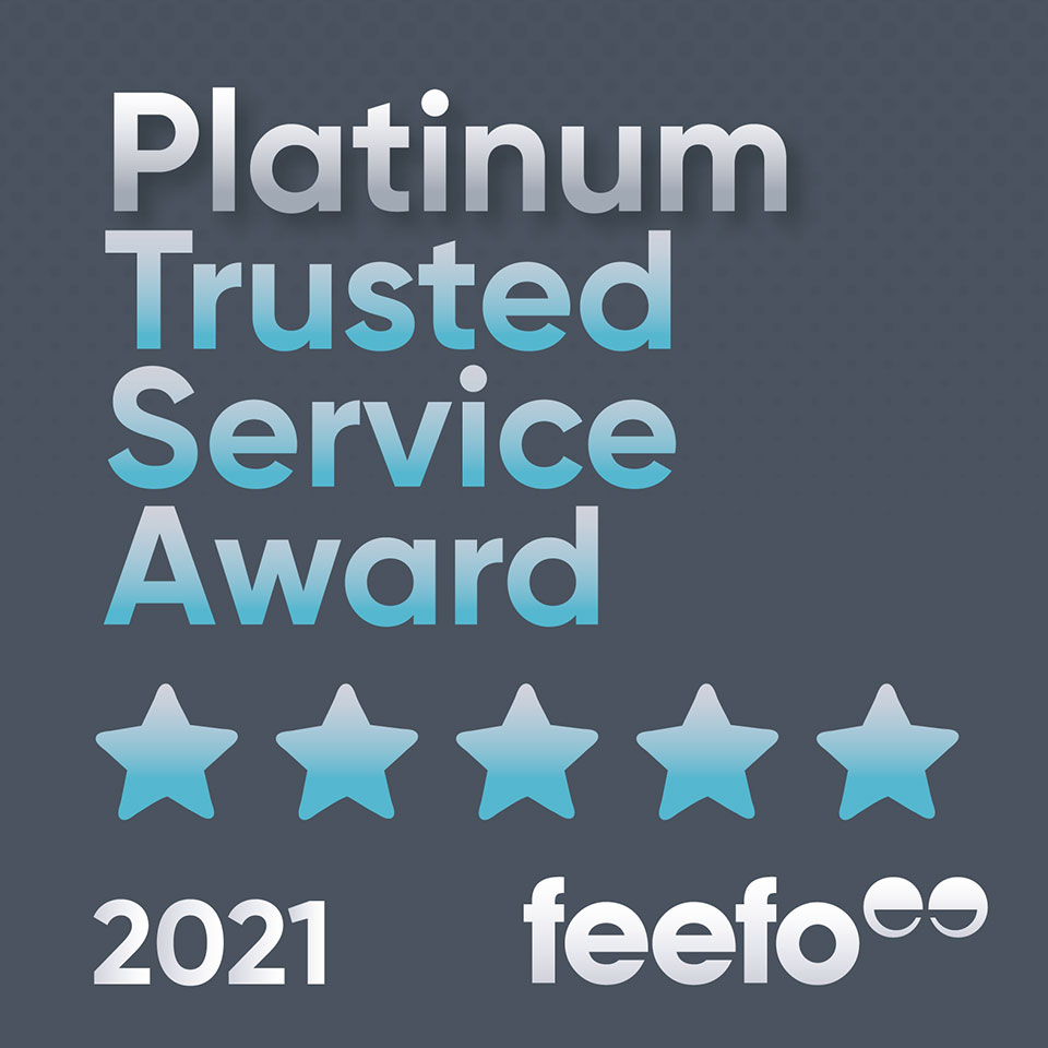 Shield Batteries receives Feefo Platinum Trusted Service Award 2021