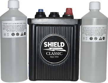 Shield Batteries Logo